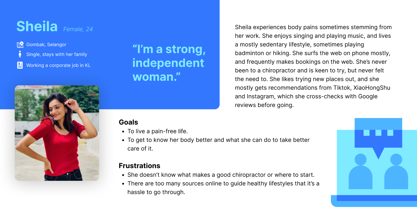 Ian the Chiro user persona 1